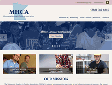 Tablet Screenshot of mhca.info