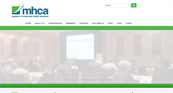 Desktop Screenshot of mhca.com