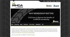 Desktop Screenshot of mhca.mb.ca